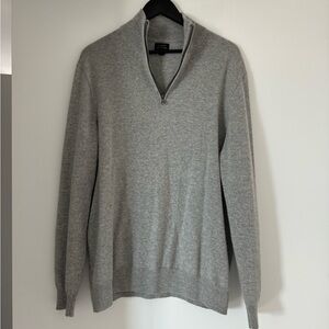 J. Crew Everyday Cashmere Half Zip Sweater